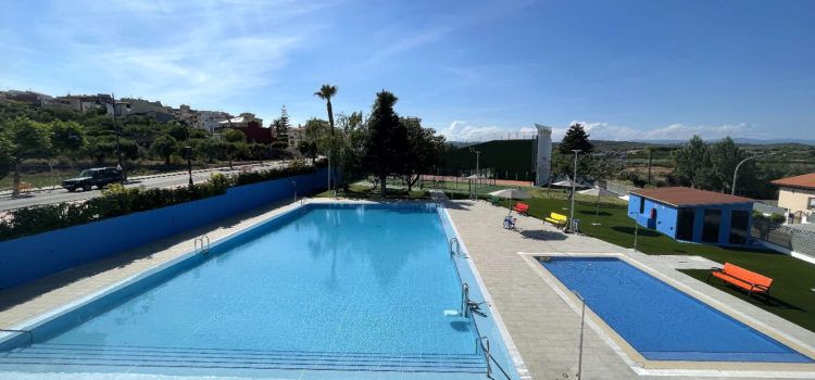 Parc aquàtic al Poliesportiu Municipal